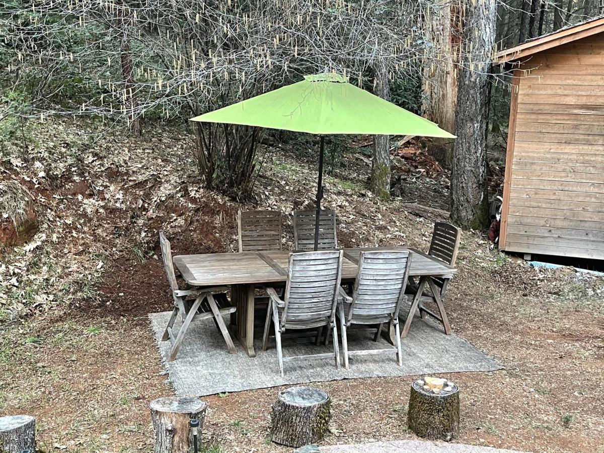 A Lovely Cabin House At Way Woods Retreat With Outdoor Hot Tub! - By Sacred Hub Mgmt Foresthill Exterior foto